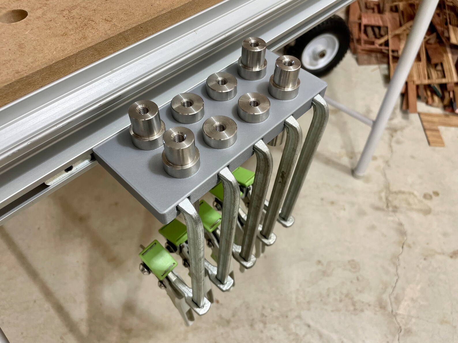 Festool MFT Bench Dog Storage Holder - Stores 6 Bench Dogs On Your MFT/3 Table - UK