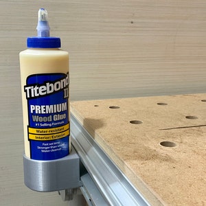 16 oz. Titebond Glue Bottle Holder for Festool MFT/3 Table - Above Table