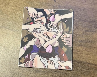 Kinky Straw Hat Cutie - HQ Vinyl Sticker