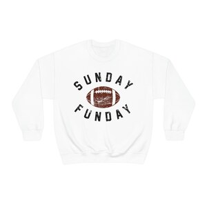 Felpa da football della domenica, playoff di football, felpa della domenica, maglietta della domenica, domenica di football, maglietta dei playoff di football White