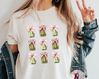 Pickle Jar Coquette Pickle Lover Comfort Colors Shirt