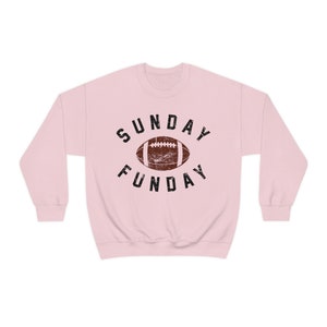 Felpa da football della domenica, playoff di football, felpa della domenica, maglietta della domenica, domenica di football, maglietta dei playoff di football Light Pink