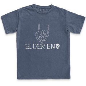 Elder Emo Comfort Colors Tee - Elder Millennial Retro Band Shirt image 8