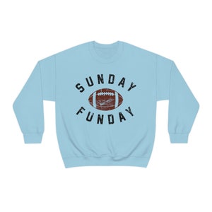 Felpa da football della domenica, playoff di football, felpa della domenica, maglietta della domenica, domenica di football, maglietta dei playoff di football Light Blue