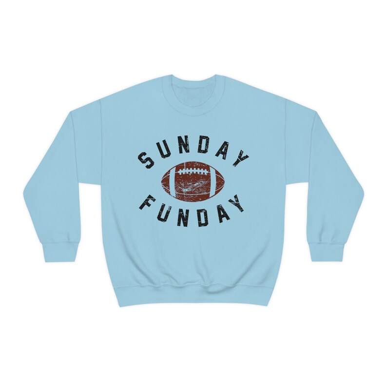 Felpa da football della domenica, playoff di football, felpa della domenica, maglietta della domenica, domenica di football, maglietta dei playoff di football Light Blue