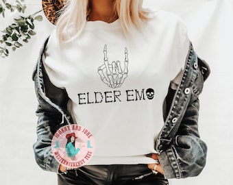 Elder Emo Comfort Colors Shirt 100% Cotton