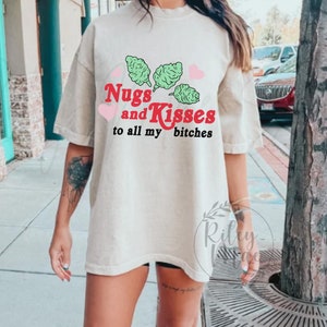 Besos y cogollos para todas mis perras, camiseta de marihuana, camiseta 420, camiseta de marihuana para San Valentín, regalo para fumetas, camiseta de marihuana, camiseta de fumetas, regalo para fumadoras