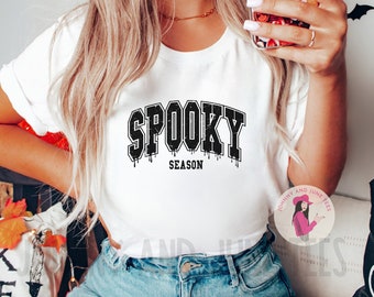 Spooky Season Comfort Colors Halloween Shirt