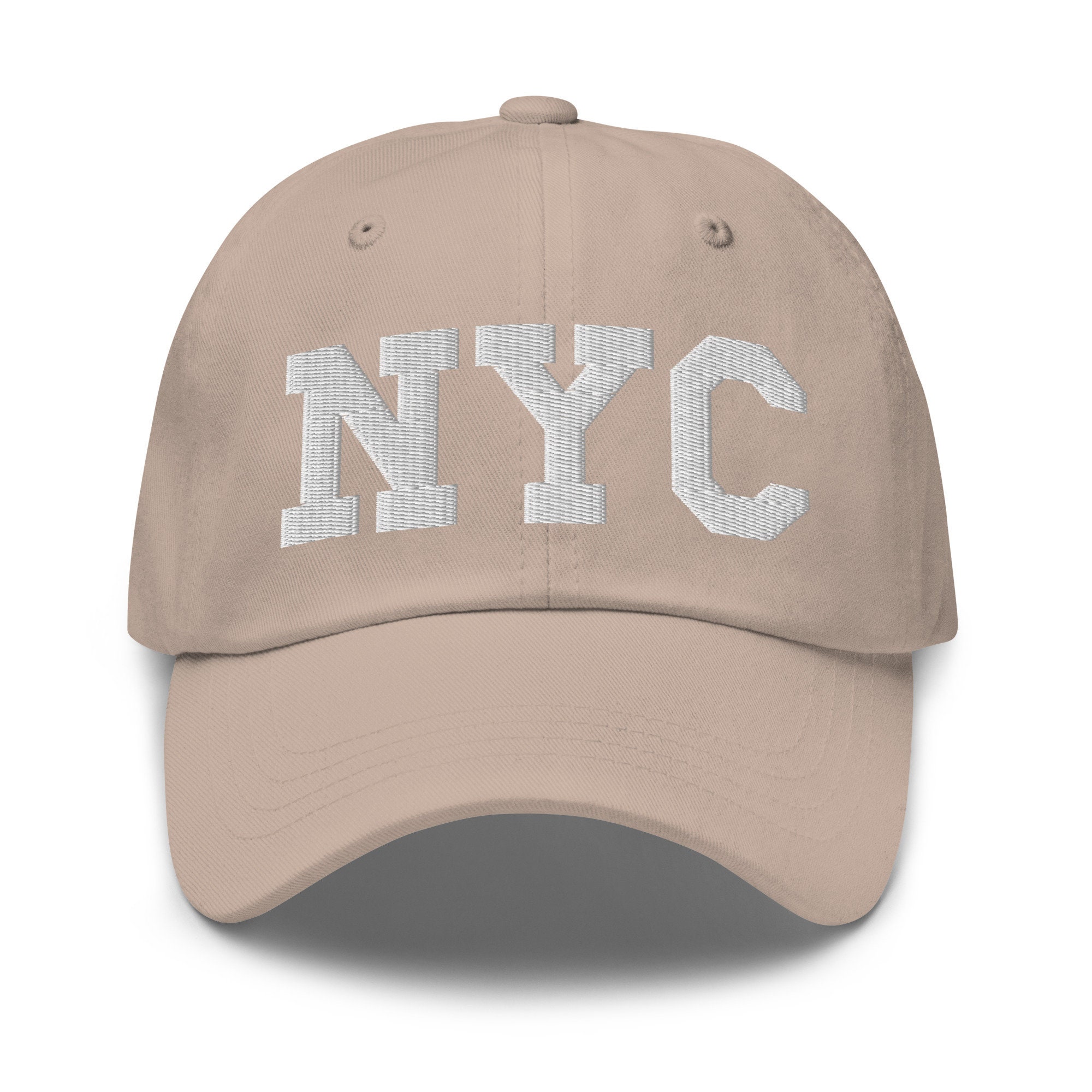 3D Logo-Embroidered Flocked Denim Cap in WEATHERED TAN