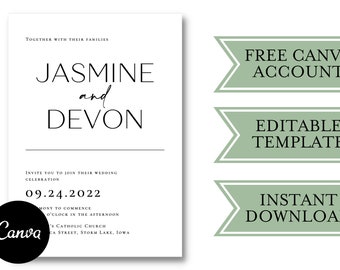 Wedding Invitation Template