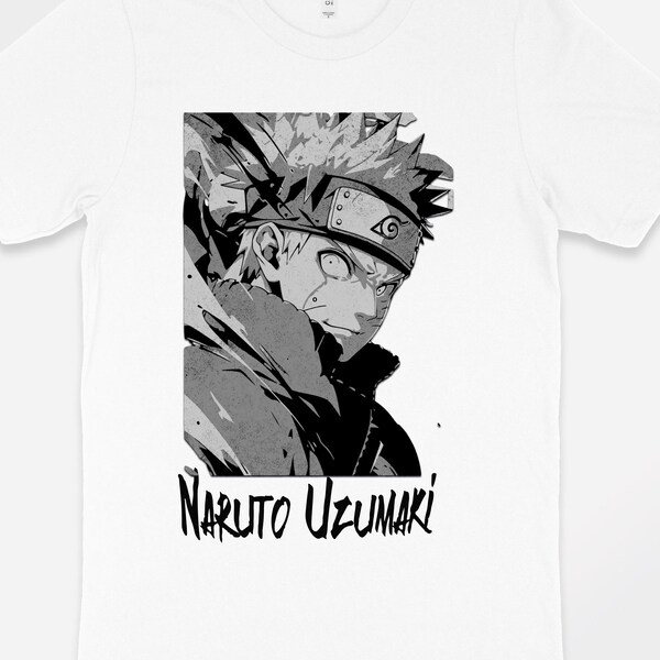 Naruto Uzumaki Anime Shirt, Anime Lover shirt, Gift  for Men Boyfriend Women Girlfriend Anime Lover Shirt Japanese streetwear style t-shirt