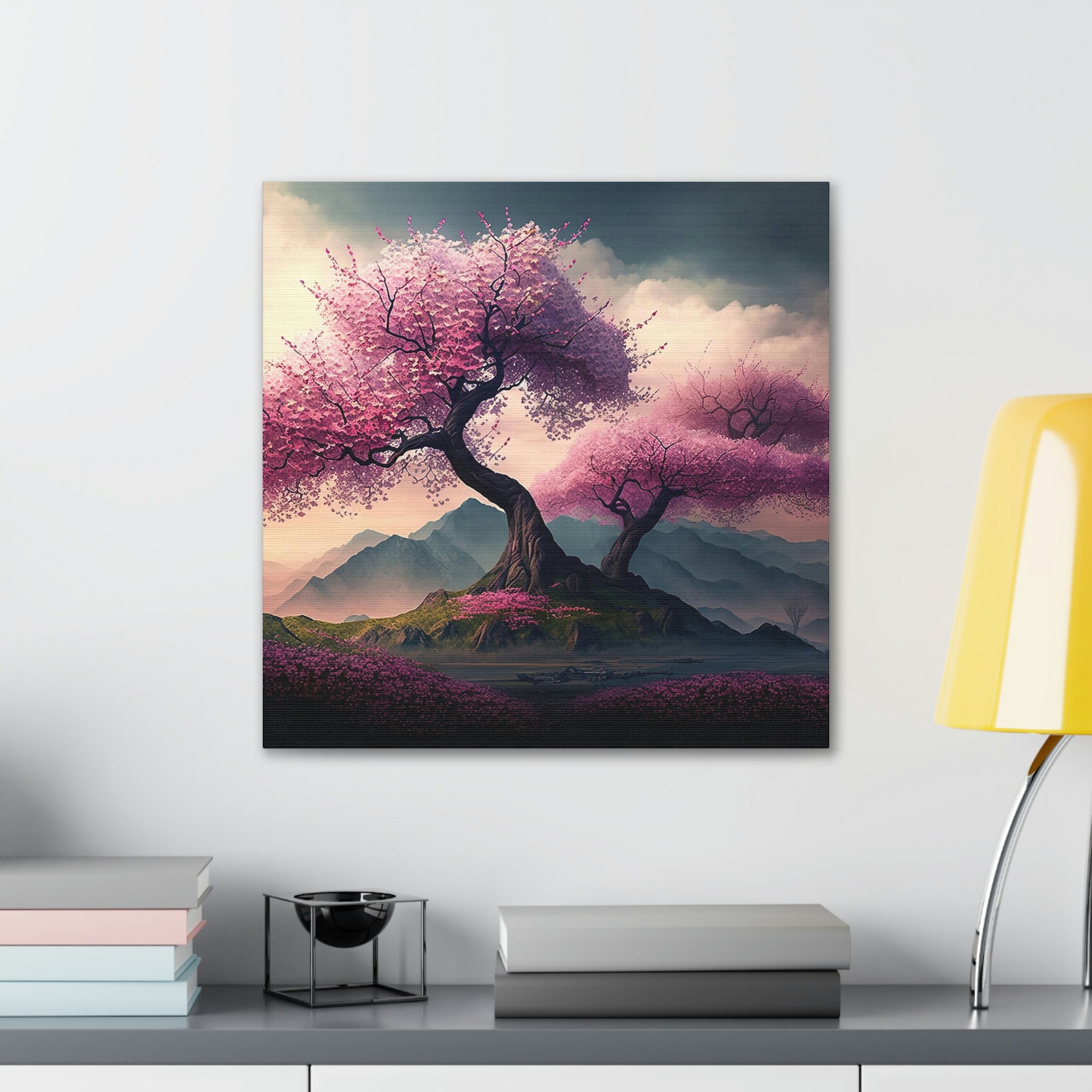 Japanese Sakura Wall Decor Japan Garden Cherry Blossom Decor - Etsy
