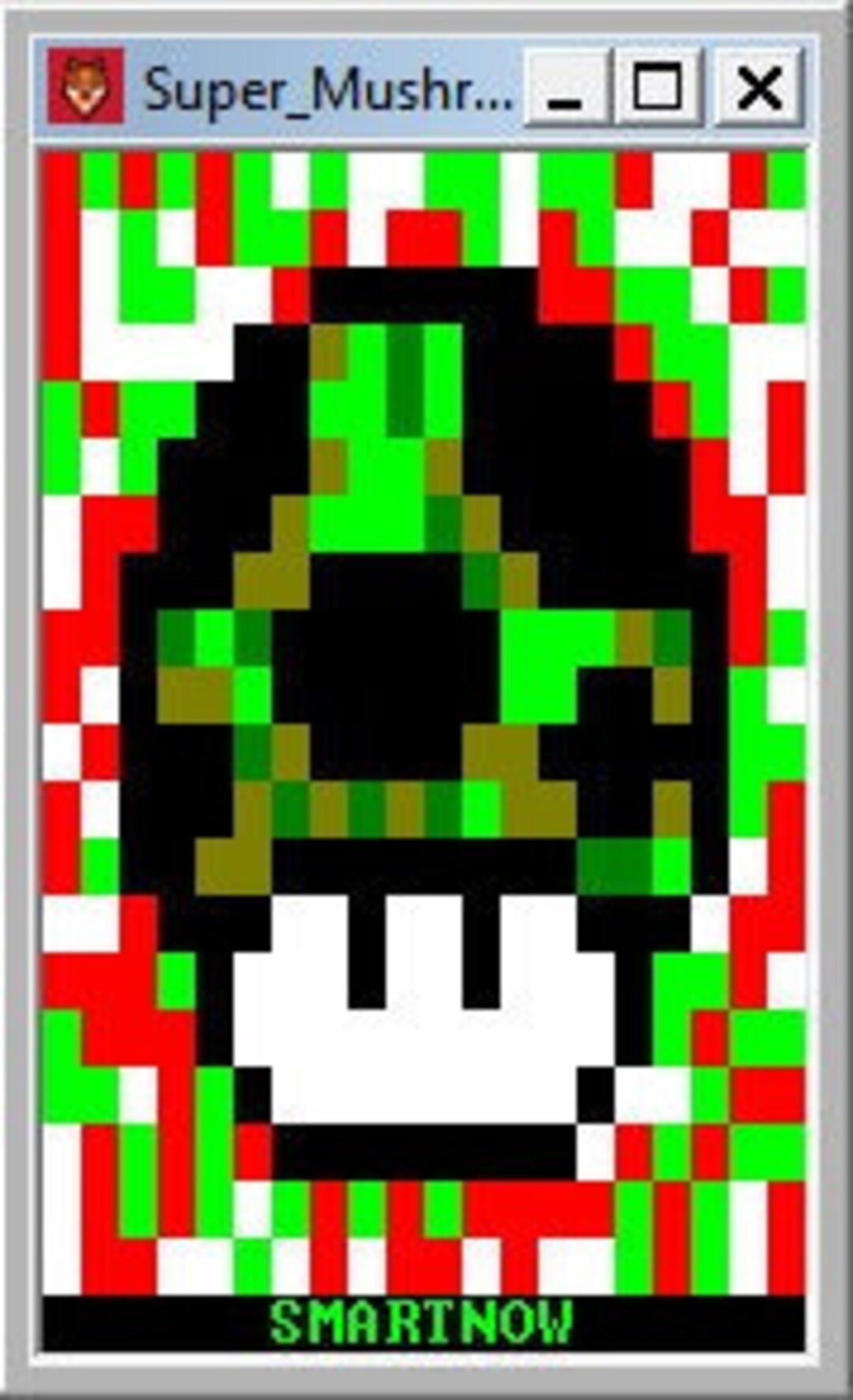 Digital Pixel Art script Super_mushroom Token Etsy