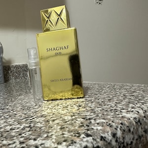 Shaghaf oud Swiss Arabia 5  ML sample only