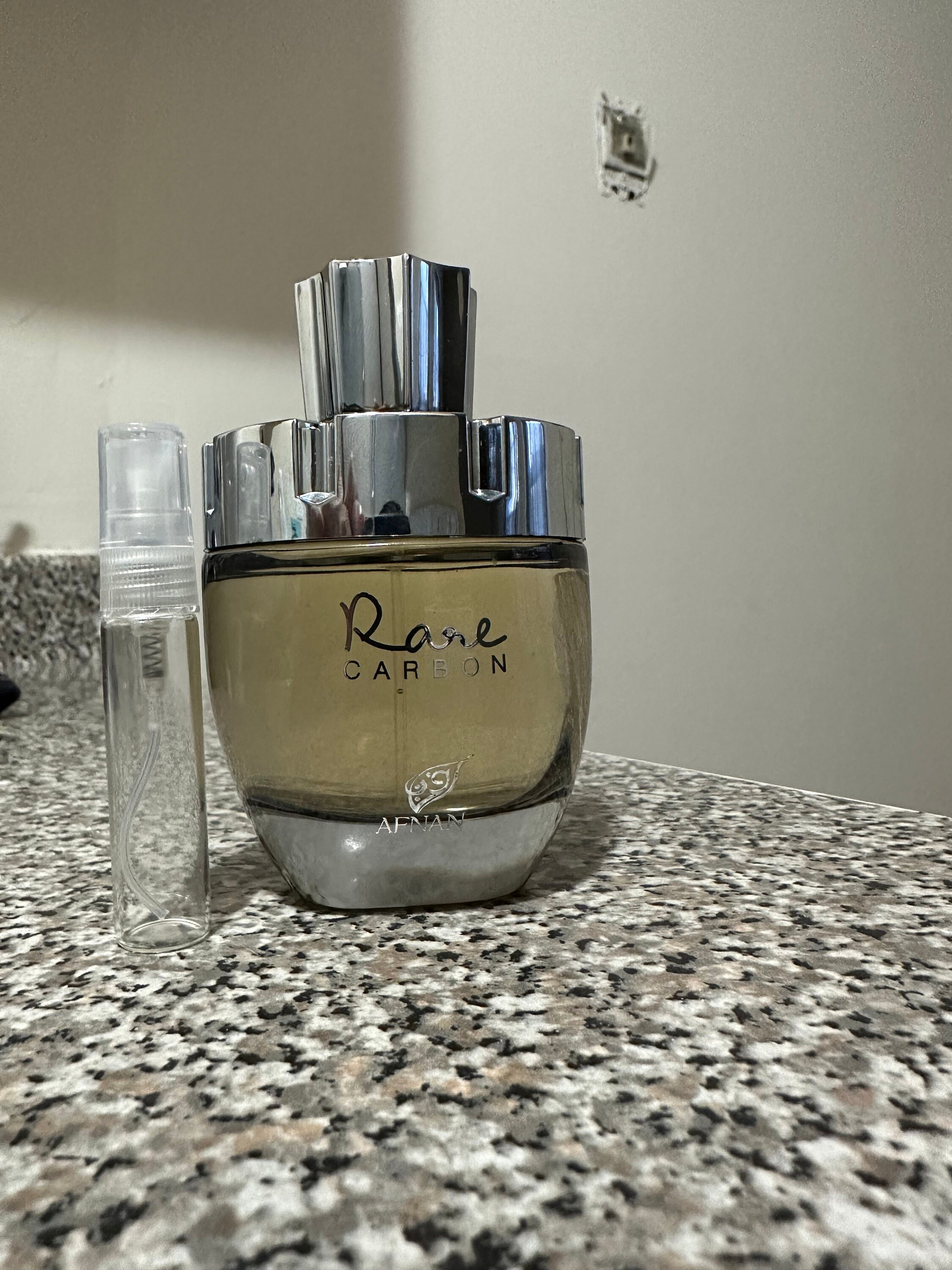 rare carbon afnan perfume