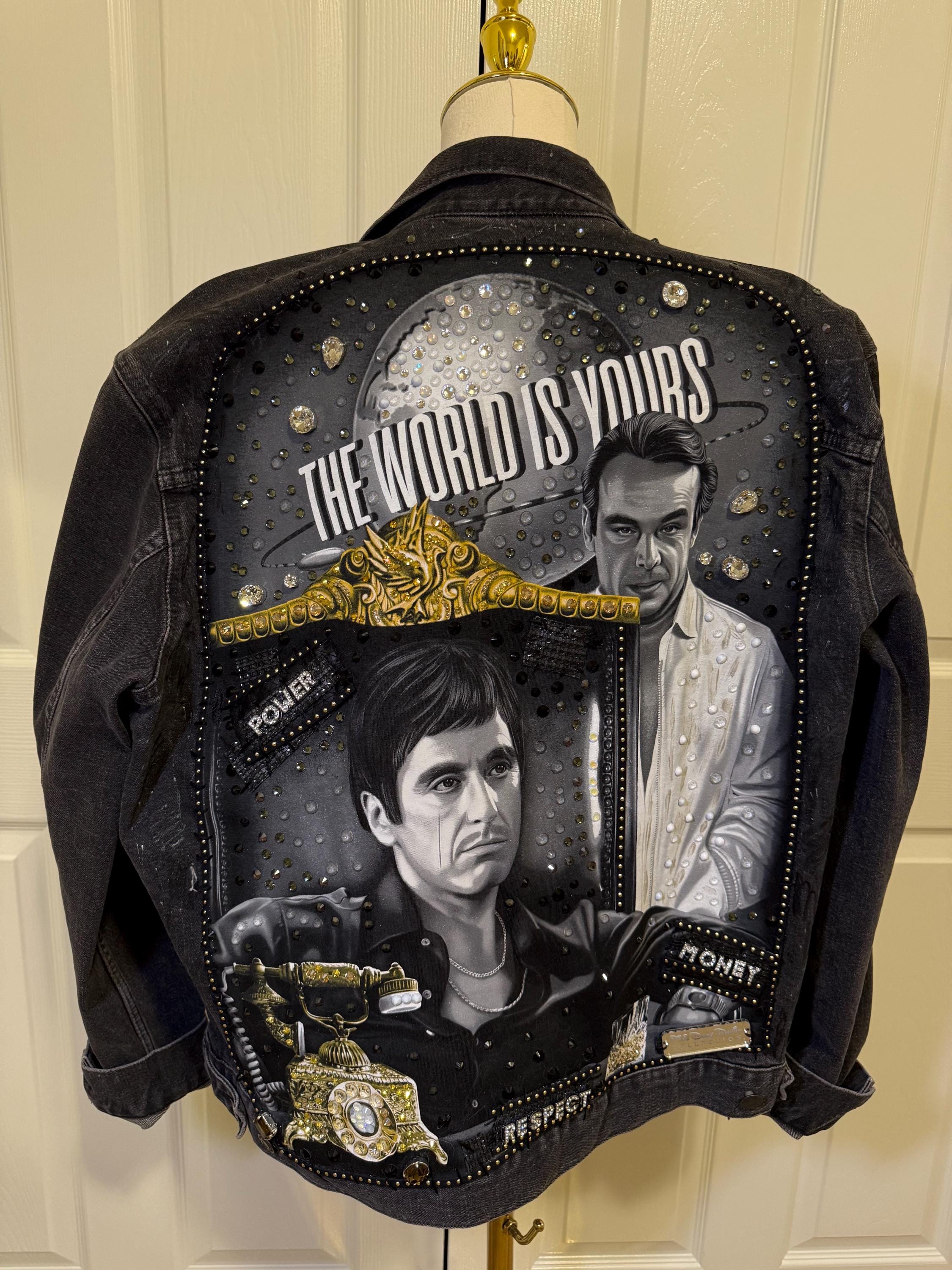 Scarface Jacket - Etsy Scarface Jacket - Etsy