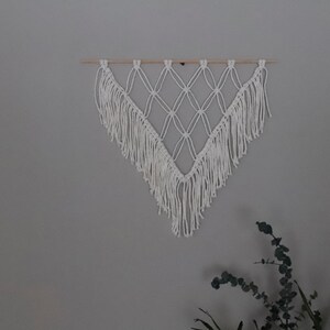 colgante de pared de diamantes crema
