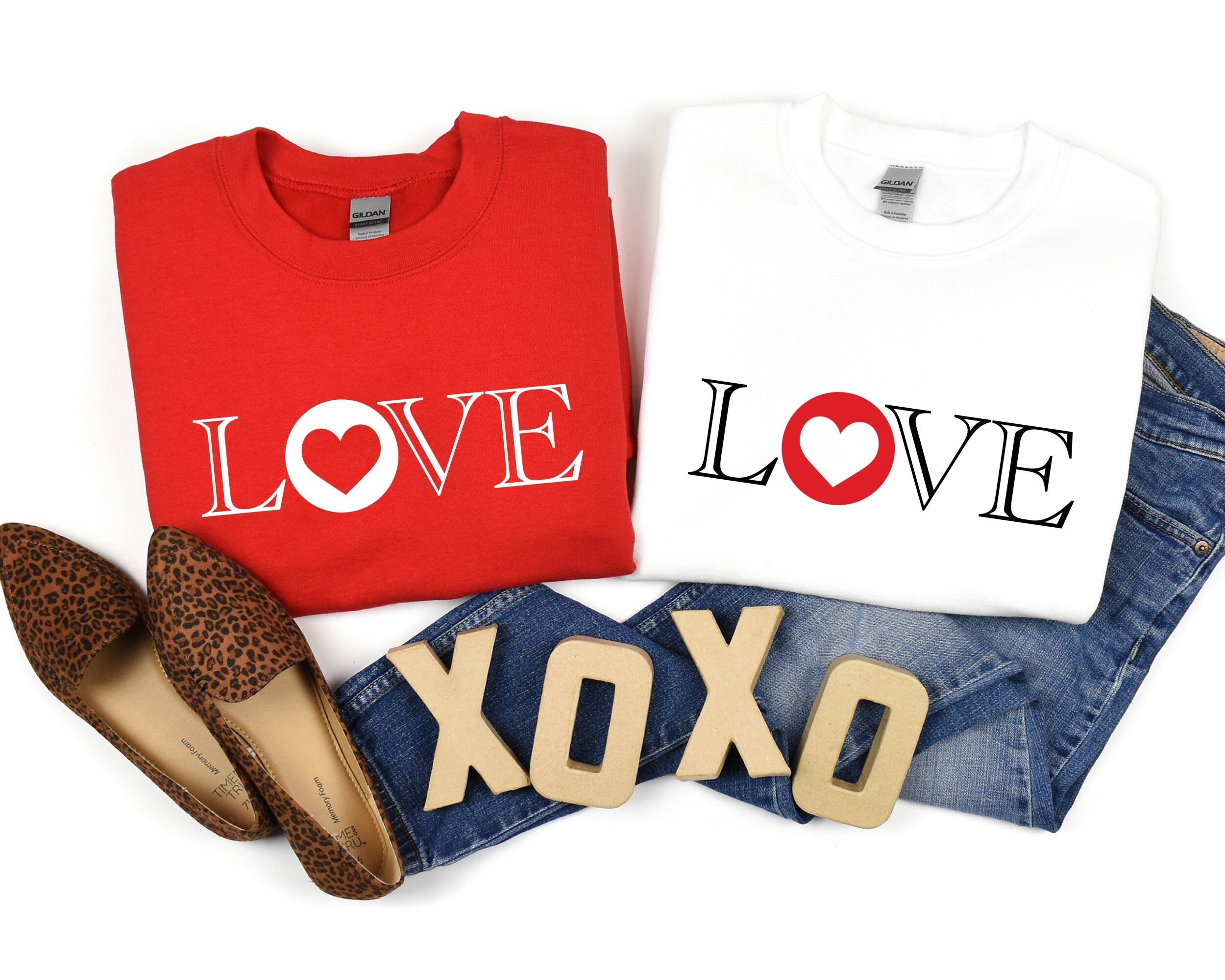 ブルー×レッド Gramparents × BEAMS / Logo CrewneckSweat - 通販