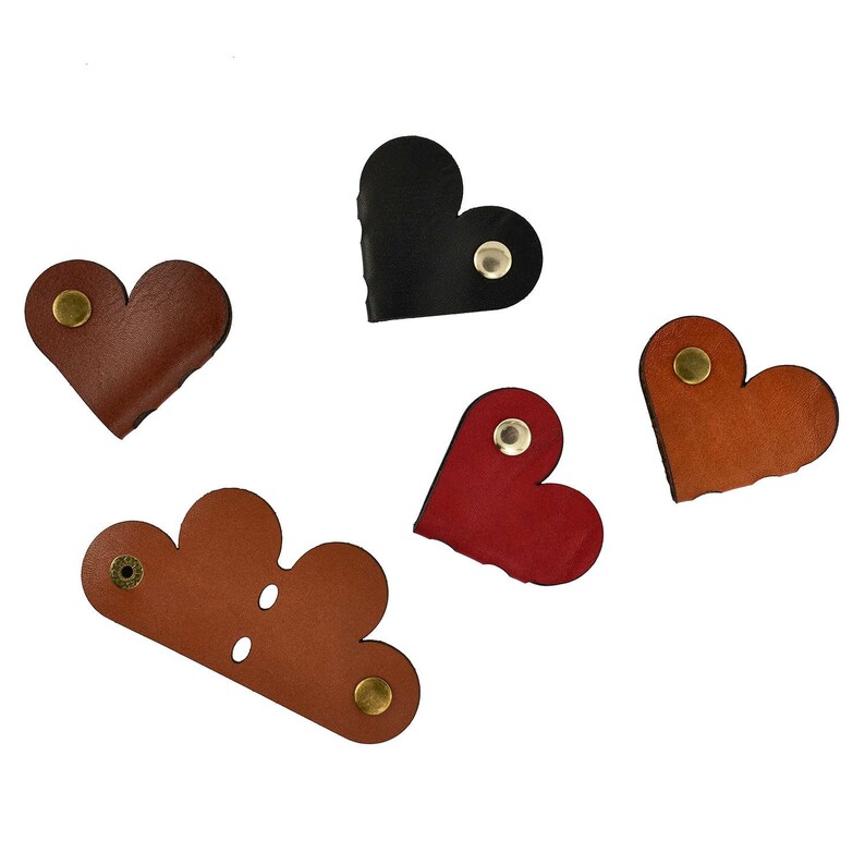 Heart Shaped Cord Organizer Pattern Headphone Cord Wrap Etsy