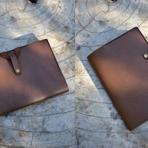 3 Leather Notebook Cover Pattern, Notebook Cover Leather Template, DIY ...