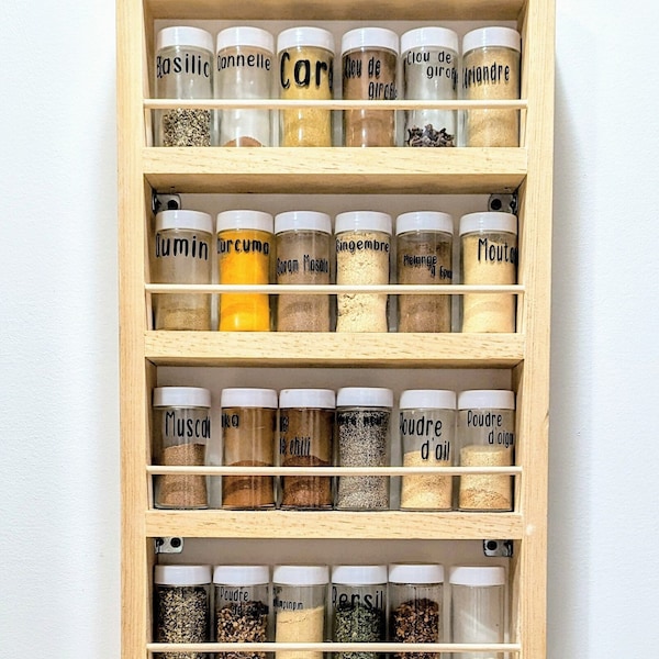 Tiwimakes Spice rack - DIY plans (digital download)