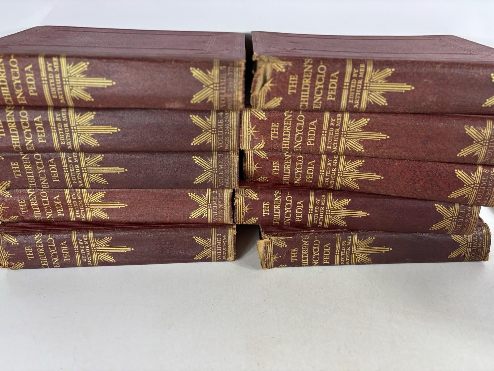 Vintage Children's Encyclopedia Set - Etsy Australia