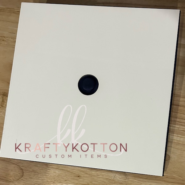 Blank Sublimation Graduation Cap Topper - MDF