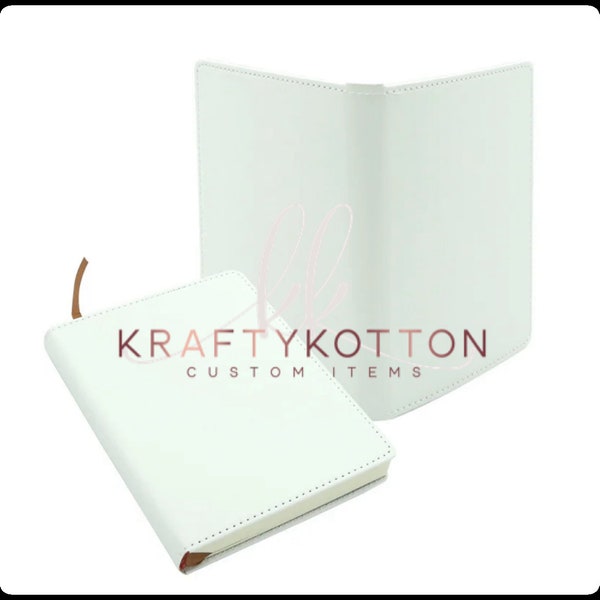 A6 Sublimation Journal - Blank - Faux Leather