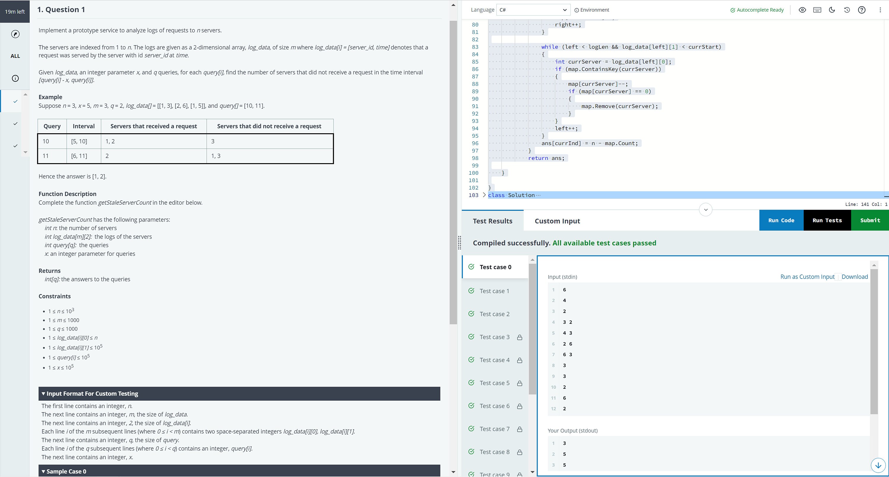 Coding Challenge: Implement a Prototype Service to Analyze Logs of ...