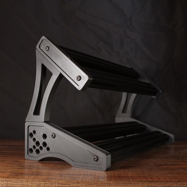 Modboard Desktop | Guitar Pedalboard & Drum Pad Stand. A Modern, and Modular Desktop Solution
