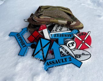 Military Terrain Model Kit for OPORDS, Planning, and Teaching