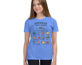 Sherman Reef Tours - Cotton Youth Short Sleeve T-Shirt