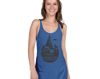 Wildest Ride in the Wilderness - Big Thunder - Women's Racerback Tank