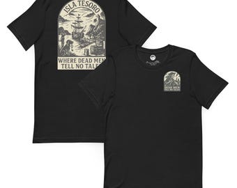 Pirates of the Caribbean Isla Tesoro- Athletic Fit Shirt