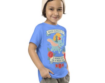 When Elephants Fly - Toddler Short Sleeve Tee