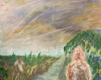 Ghosts Soft Pastel Print
