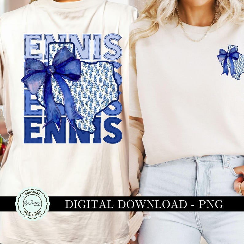 Ennis Lettering Texas Png Ennis Blue Bonnet Cowgirl PNG Clipart, Coquette Bow Texas PNG ...