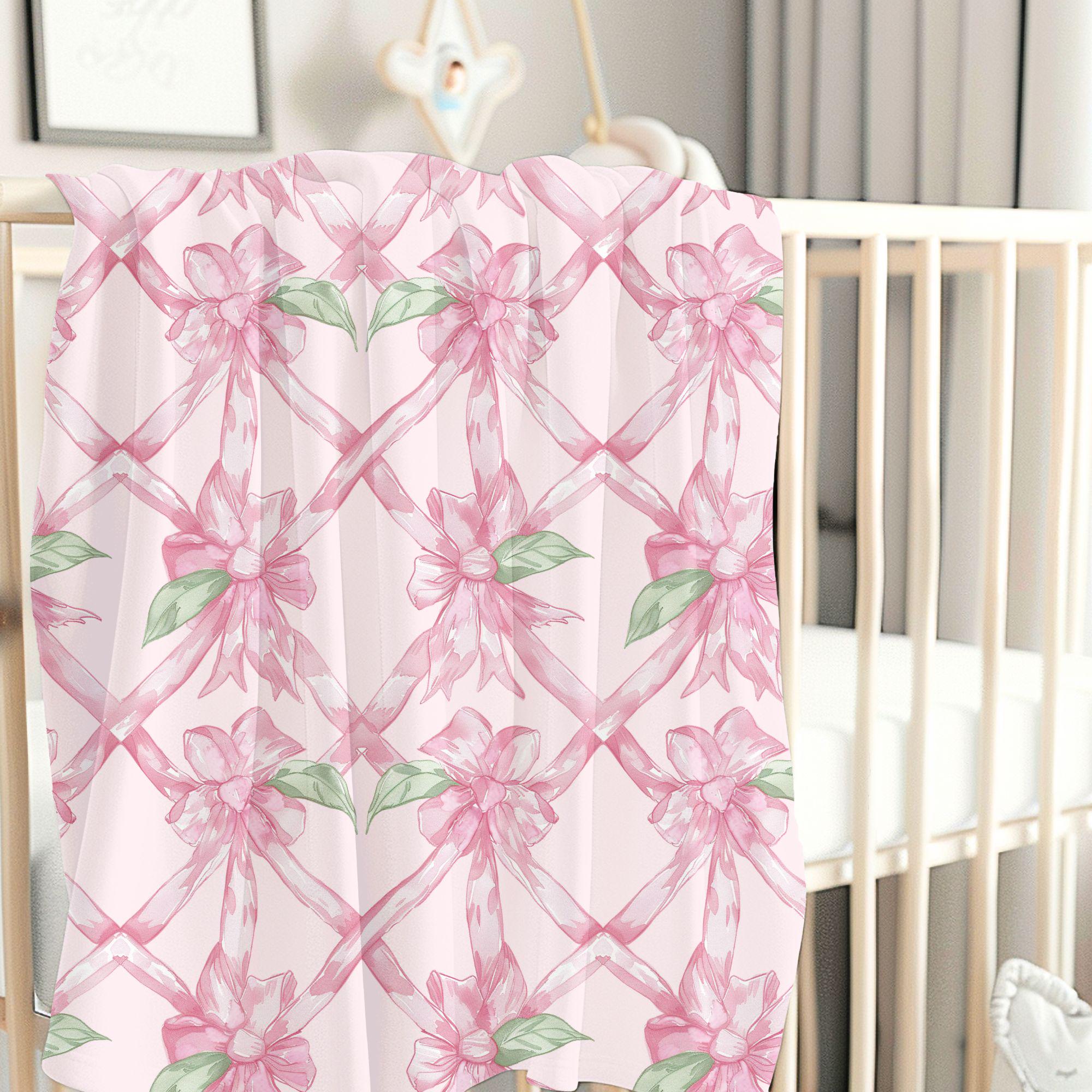 Pink Trellis Coquette Seamless Pattern PNG Background Lattice Pink Bow ...