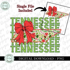 Kerstmis Tennessee Cowgirl PNG-clipart, Coquette groene en rode strik Texas PNG Western PNG Grandmillenial land Bow Design sublimatie