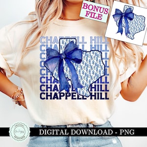 Texas png Chappell Hill Blue Bonnet Cowgirl PNG Clipart, Coquette Bow Texas PNG Western PNG Grandmillenial Bow Design png, Sublimation Shirt