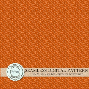Orange Texas Seamless Pattern PNG, Orange State of Texas Digital Paper ...