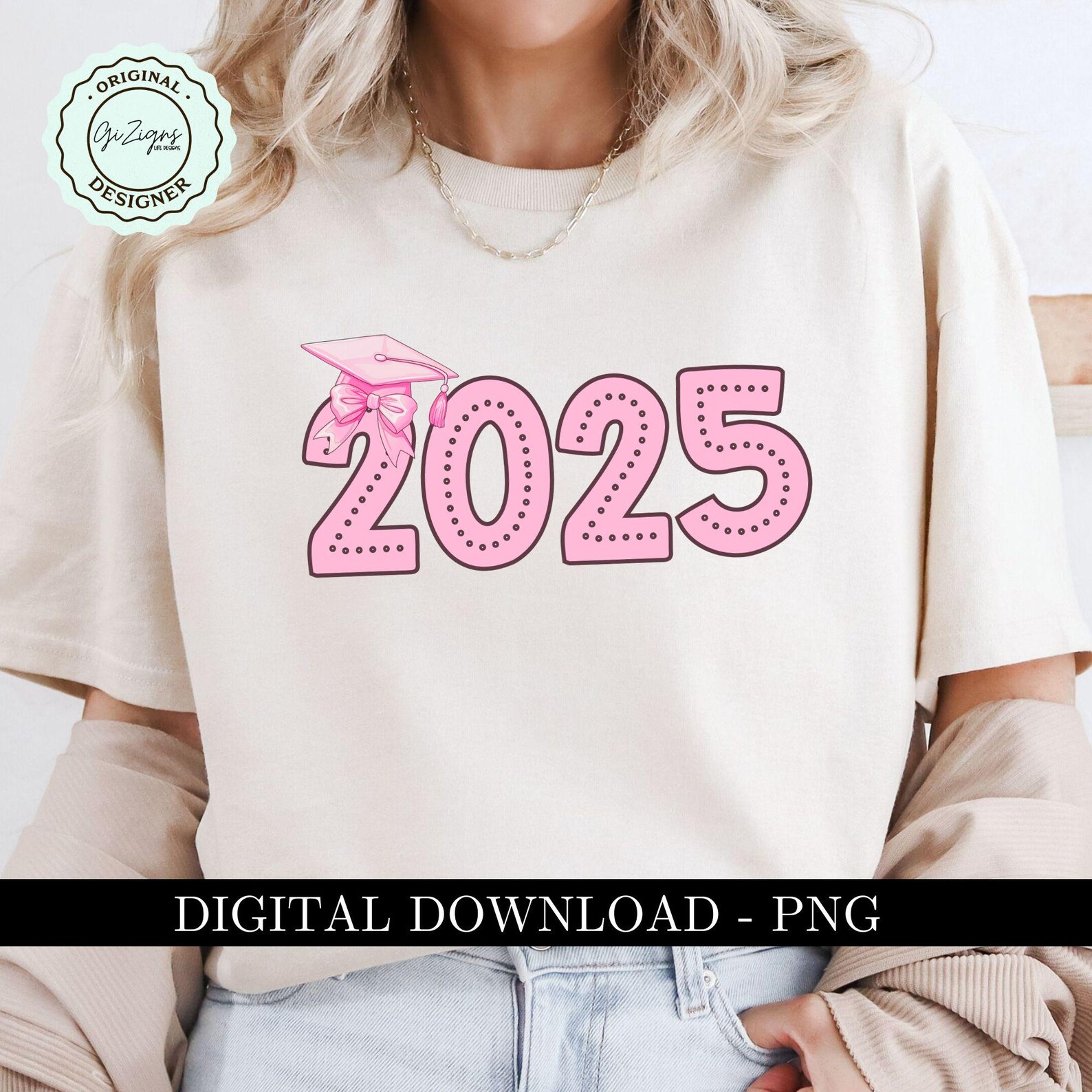 Coquette Senior 2025 PNG Clipart Pink Coquette Bow Class Of 2025 PNG Il 1588xN.6205342143 Gd7s