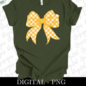 Adretter Schachbrett Fußball Kokette Bogen PNG Clipart, Varsity College Farbe Gold und Weiß Karierter Bogen Spieltag Weiches Mädchen Ästhetik