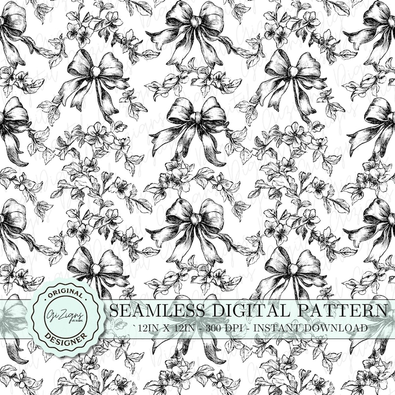 black-and-white-floral-wallpaper-etsy