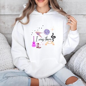 Personalized 'I Was There' Concert Sweatshirt: Custom City & State image 2