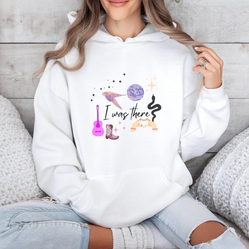 Personalized 'I Was There' Concert Sweatshirt: Custom City & State image 2