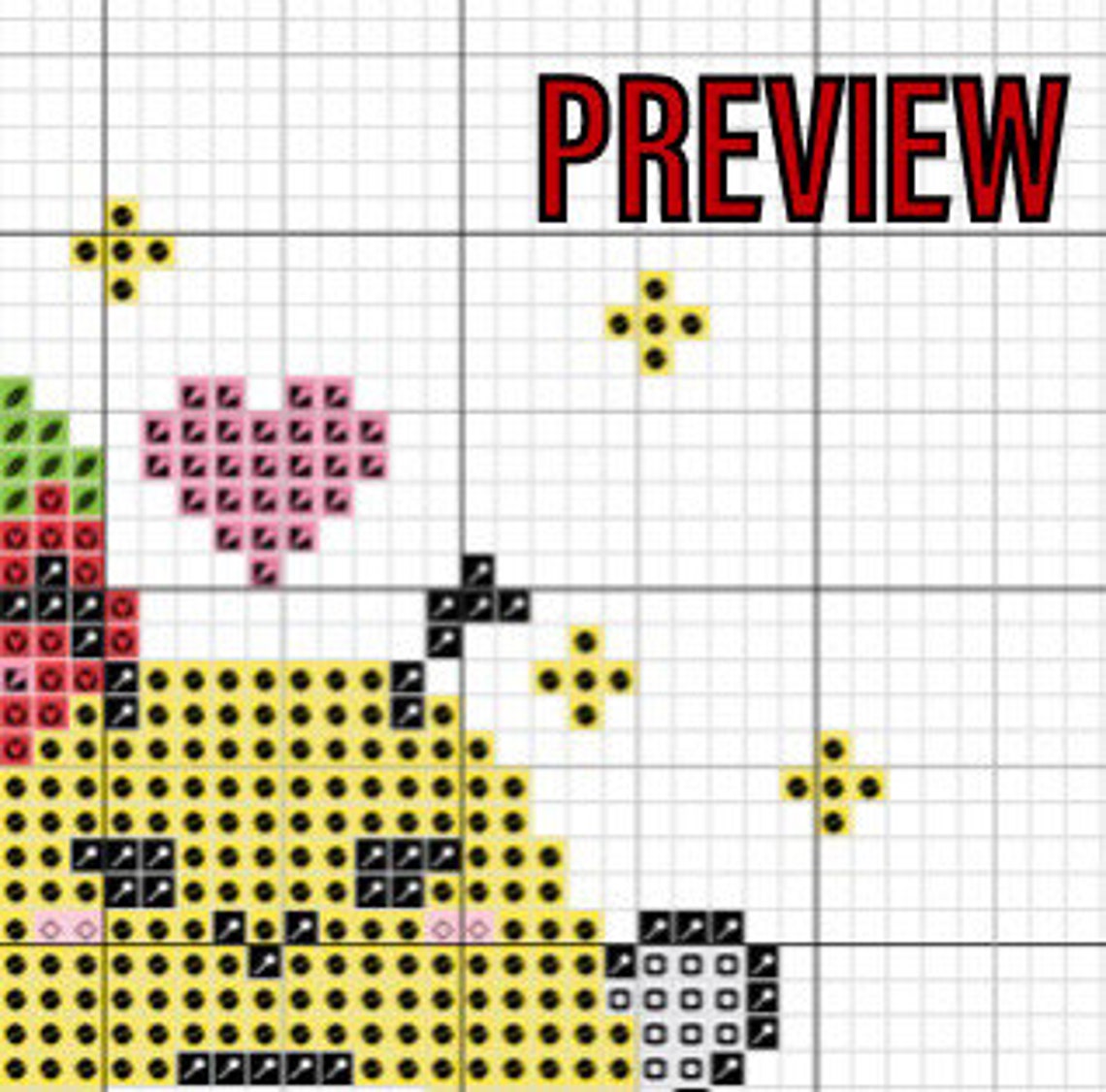 Squishmallow Inspired Cross Stitch Pattern PDF - Etsy