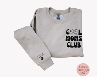 Moletom do Clube das Mães Descoladas, Presente para o Dia das Mães, Presente para o Primeiro Dia das Mães, Moletom Personalizado para Mães, Presente para Novas Mamães, Clube das Mães Descoladas, Mãe Descolada