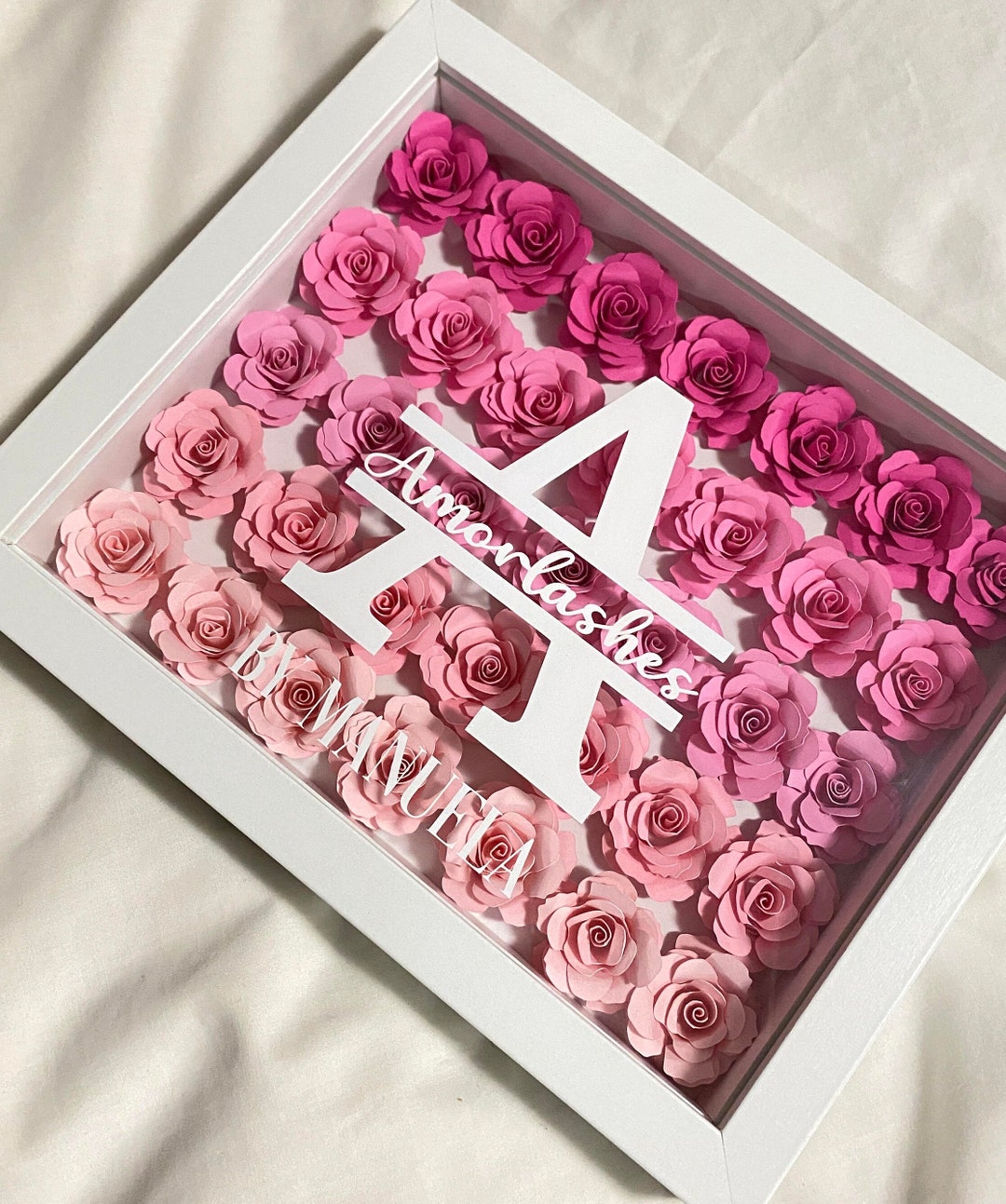 フラワーシャドーボックス - Etsy 日本