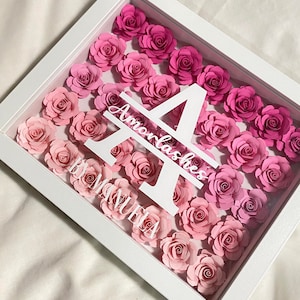 Flower Shadow box
